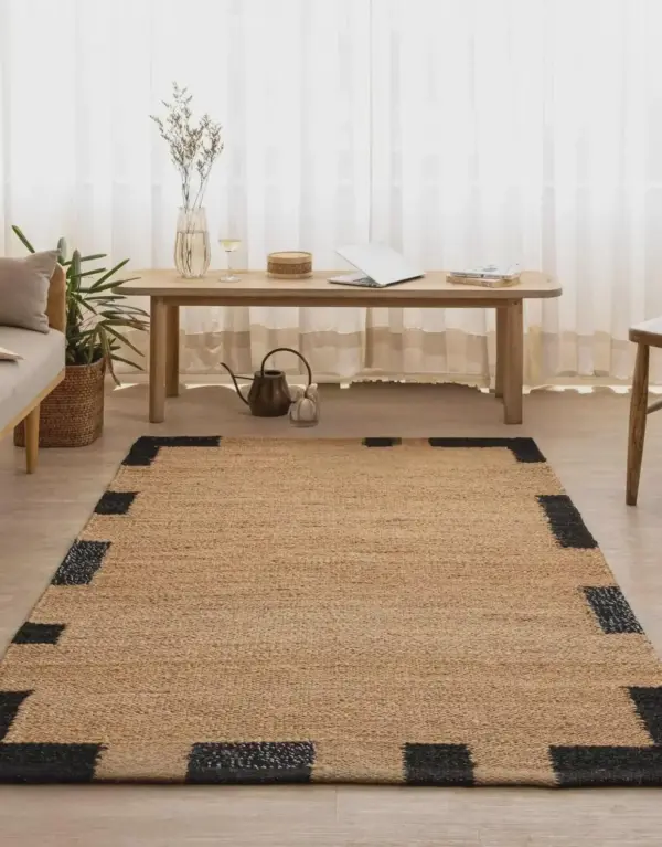 Brown Handmade Flatweave Rug | Custom Size Durrie