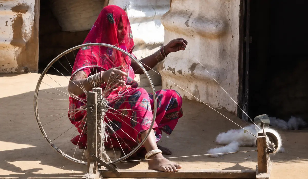 how rugs are made in Jaipur