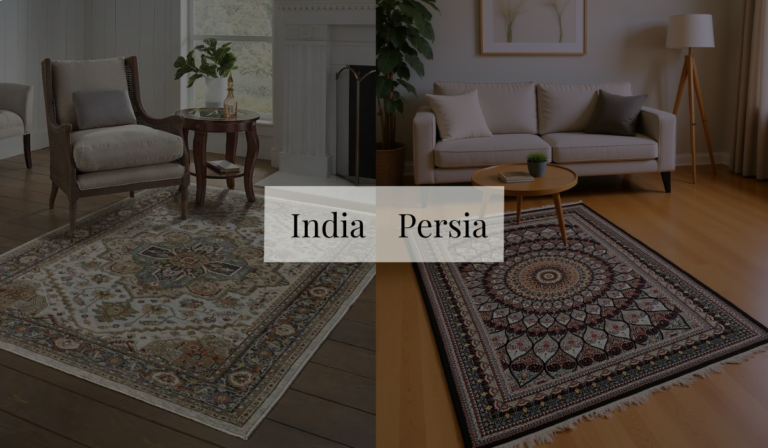 Persian Rugs vs Indian Rugs: Key Differences Explained